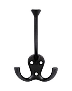 Flat Black 2-23/32" [69.10MM] Coat And Hat Hook by Liberty sold in Each - B42305Z-FB-C