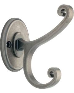 Antique Iron 1-23/32" [44.00MM] Coat And Hat Hook by Liberty sold in Each - B42505Z-AI-C