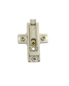 Baseplate Salice Cross Shape Cast/Steel Clip-on PN: BARGRC9/16 12mm Height 