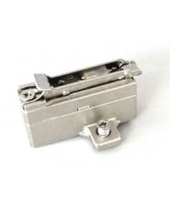 Baseplate Salice Cross Shape Cast/Steel Clip-on PN: BARGRC6/1V 12mm Height 