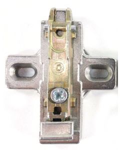 Baseplate Salice Cross Shape Cast Clip-on PN: BAV3E39F 3mm Height 
