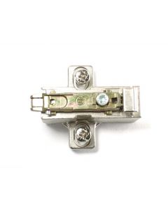 Baseplate Salice Cross Shape Cast Clip-on PN: BAVGEV9F/16 18mm Height 
