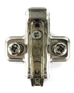Baseplate Salice Cross Shape Steel Clip-on PN: BAVGL39F/16 3mm Height 