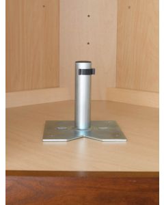 Bottom Mount Bearing (1 Shelf Set) Bulk - 6 Zinc