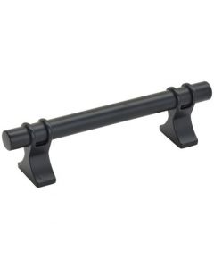 Matte Black 3-3/4" [95.25MM] Davenport Pull by Amerock sold in Each - BP36605MB