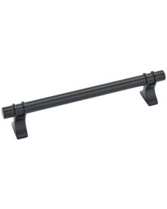 Matte Black 6-5/16" [160.00MM] Davenport Pull by Amerock sold in Each - BP36607MB