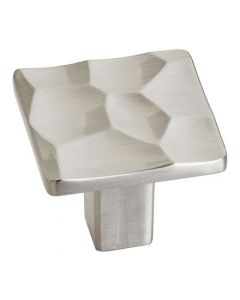 Satin Nickel 30mm Square Knob, Kamari by Amerock - BP36821G10