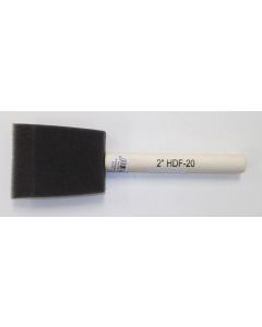 Foam Brush 2", wood handle   BR-2FW