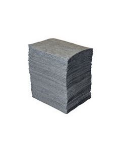 Radnor® 15"  X 17" Light Weight Universal Sorbent Pads Perforated At 7 1/2"