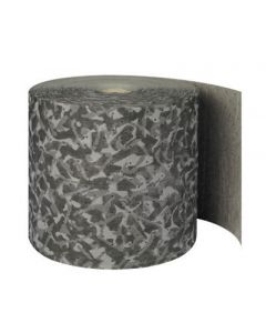 Brady® 15" X 150' SPC™ BattleMat™ Gray 2-Ply Polypropylene Double Perforated Heavy Duty Camoflage Sorbent Roll, Perforated Every 12" And Up The Center