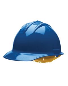Bullard® Kentucky Blue Classic C30 3000 Series HDPE Cap Style Hard Hat With 6 Point Ratchet Suspension, Accessory Slots, Absorbent Cotton Brow Pad, And Chin Strap Attachment