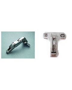 C2PDD99-BAU3R49 Salice Hinge Baseplate Combo 3&#47;8&#34; to 1&#47;2&#34; Overlay 