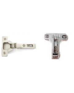 C2RBD99-BAU3R49 Salice Hinge Baseplate Combo 3&#47;8&#34; to 1&#47;2&#34; Overlay 