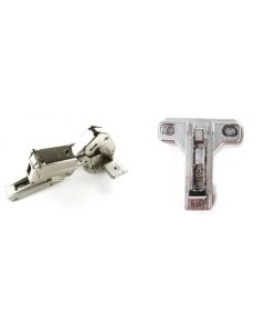 C2RFD99-BAU3R49 Salice Hinge Baseplate Combo 3&#47;8&#34; to 1&#47;2&#34; Overlay 