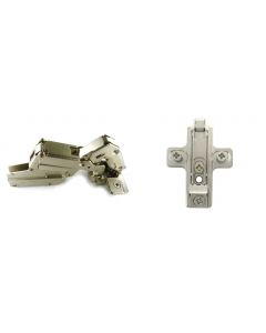 C2RSP99-BARGR29/16 Salice Hinge Baseplate Combo -1mm to 4mm Overlay 