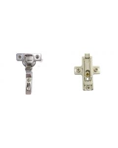 C2RVG99-BARGRC9/16 Salice Hinge Baseplate Combo -3mm to 2mm Overlay 