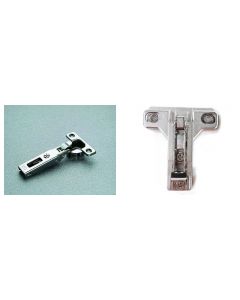 C4A7D99-BAU3R49 Salice Hinge Baseplate Combo 3&#47;8&#34; to 1&#47;2&#34; Overlay 