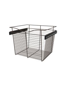 Pull-Out Closet Basket, 24W x 20D x 18H  Oil Rubbed Bronze CB-242018ORB-1