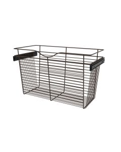 Pull-Out Closet Basket, 30W x 14D x 18H Oil Rubbed Bronze CB-301418ORB-1