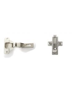 CFA5P99-BARGR69/16 Salice Hinge Baseplate Combo -5mm to 0mm Overlay 