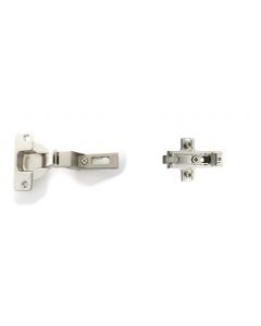 CFA5P99-BARGR99/16 Salice Hinge Baseplate Combo -8mm to -3mm Overlay 