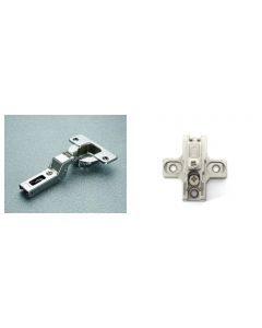 CFA7G99-B2R3E99 Salice Hinge Baseplate Combo 0mm to 5mm Overlay 