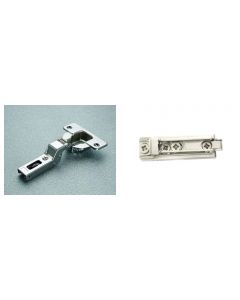 CFA7G99-BAP7R69 Salice Hinge Baseplate Combo 3mm to 8mm Overlay 