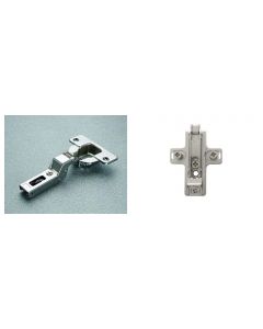 CFA7G99-BARGR69/16 Salice Hinge Baseplate Combo 3mm to 8mm Overlay 