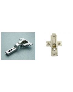 CFA7G99-BARGRC9/16 Salice Hinge Baseplate Combo -3mm to 2mm Overlay 