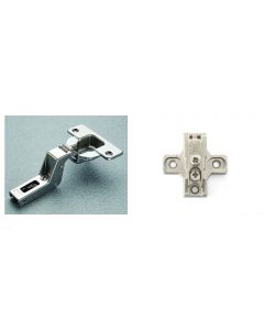 CFA7P99-B2R3E39 Salice Hinge Baseplate Combo -2mm to 3mm Overlay 