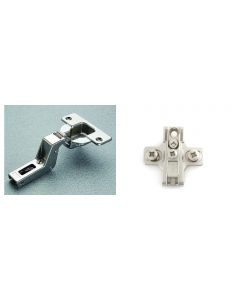 CFA7P99-B2RGE39 Salice Hinge Baseplate Combo -2mm to 3mm Overlay 