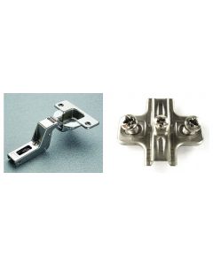 CFA7P99-B2VGH09 Salice Hinge Baseplate Combo 1mm to 6mm Overlay 