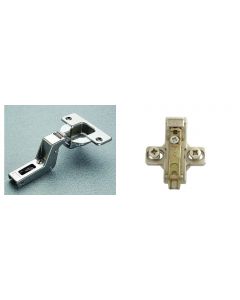 CFA7P99-BAVGE69F/16 Salice Hinge Baseplate Combo -5mm to 0mm Overlay 