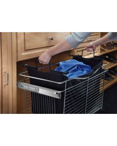 Closet hamper bag insert black chbi-241418-1