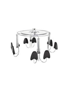 Men's Shoezen Extra Shelf With Hardware Chrome CLSZ-M1-1