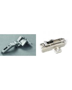 CMP3A99-BAR3R99 Salice Hinge Baseplate Combo 9mm to 14mm Overlay 