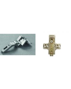 CMP3A99-BAVGE69F/16 Salice Hinge Baseplate Combo 12mm to 17mm Overlay 