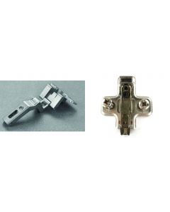CMP3A99-BAVGL09F/16 Salice Hinge Baseplate Combo 18mm to 23mm Overlay 