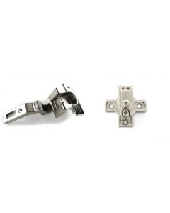 CMR3A99-B2R3E39 Salice Hinge Baseplate Combo 15mm to 20mm Overlay 