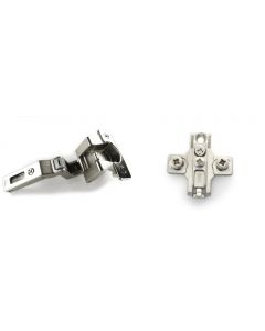 CMR3A99-B2RGE09 Salice Hinge Baseplate Combo 18mm to 23mm Overlay 