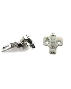 CMR3A99-BAR3L69 Salice Hinge Baseplate Combo 12mm to 17mm Overlay 