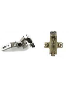 CMR3A99-BAR4R09/16 Salice Hinge Baseplate Combo 18mm to 23mm Overlay 