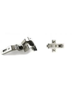 CMR3A99-BARGR99/16 Salice Hinge Baseplate Combo 9mm to 14mm Overlay 