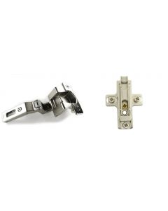 CMR3A99-BARGRC9/16 Salice Hinge Baseplate Combo 6mm to 11mm Overlay 