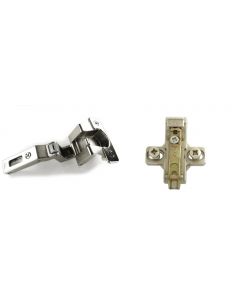 CMR3A99-BAVGE69F/16 Salice Hinge Baseplate Combo 12mm to 17mm Overlay 