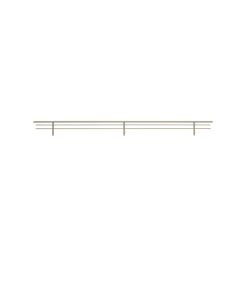 29" Wire Shoe Rail -Bulk 10  Satin Nickel CSR-29SN-10