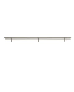 35" Wire Shoe Rail -Bulk 10  Satin Nickel CSR-35SN-10