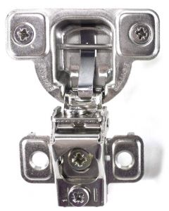 1" Overlay Concealed Hinge Salice 106° Opening Knock-in (dowels) Self-close Compact 1 Piece PN: CSR3299NR