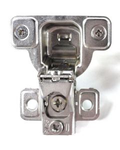 9/16" Overlay Concealed Hinge Salice 106° Opening Knock-in (dowels) Self-close Compact 1 Piece PN: CSR3699XR