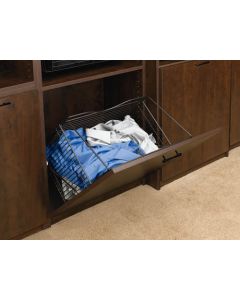 21" Closet Tilt Out Hamper Basket   Oil Rubbed Bronze CTOHB-211319-ORB-52